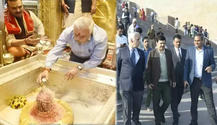 Varanasi News: बाबा दरबार में&nbsp;पहुंचे मुख्य सचिव&nbsp;Durgashankar Mishra,&nbsp;बाबा का जलाभिषेक कर की पूजन-अर्चन