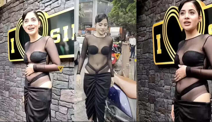 Urfi Javed Video: रोड पर आईं उर्फी जावेद,&nbsp;ट्रांसपेरेंट&nbsp;कपड़े पहन कर कर दिया यह कांड, Viral Video...