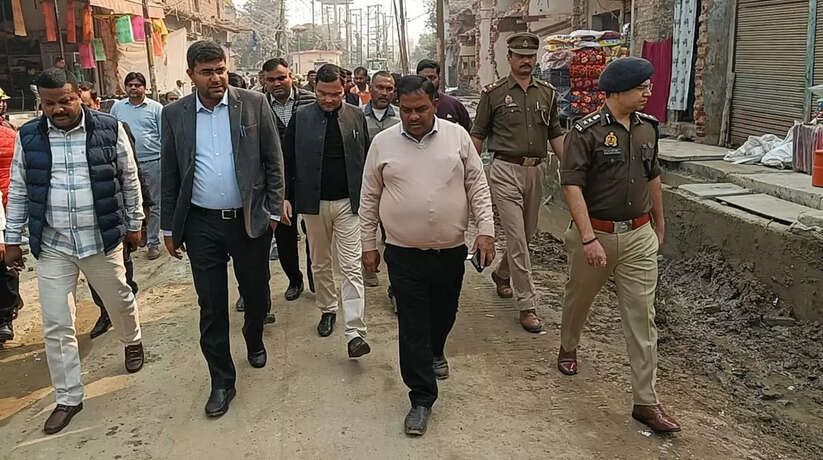 विरासत गलियारा का DM व SSP ने किया निरीक्षण, मूलभूत सुविधाओं को लेकर दिए सख्त निर्देश