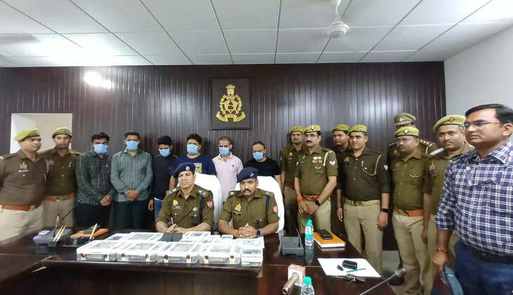 Varanasi News: फर्जी पुलिस अधिकारी बनकर गिरफ्तारी का डर दिखाकर 03 करोड़ 55 लाख का धोखाधड़ी&nbsp;06 शातिर अभियुक्त गिरफ्तार