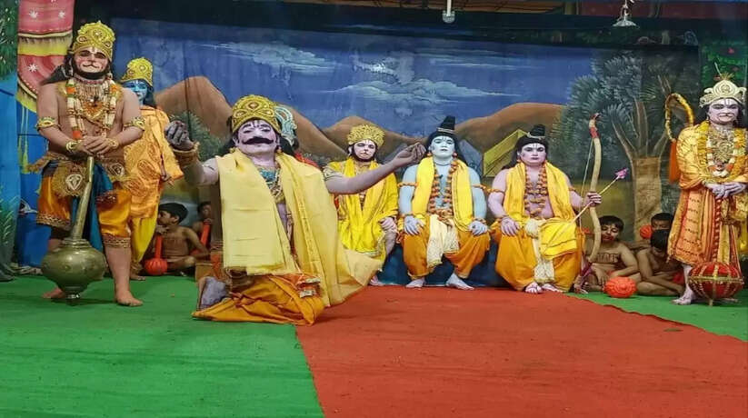 चौबेपुर में आज से शुरू हुई 150 वर्ष पुरानी प्राचीन रामलीला