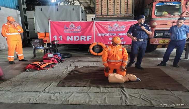 आईजीएल में एनडीआरएफ ने दिया प्राथमिक उपचार और आपदा प्रबंधन का प्रशिक्षण