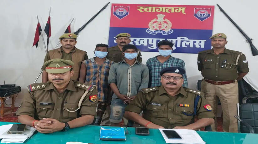 हत्या कर शव को जमीन में छिपाने वाले अभियुक्तगण 12 घण्टे के अन्दर हुए गिरफ्तार