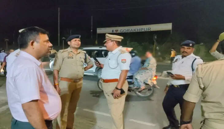 गोरखपुर में ट्रैफिक नियम तोड़ना पड़ा भारी! 2 दिन में 1470 वाहनों पर कार्रवाई, ओवरस्पीड वालों पर सबसे ज्यादा शिकंजा