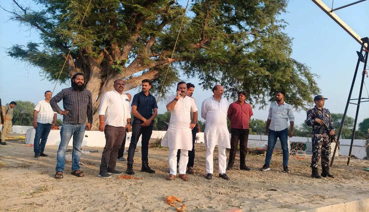 धानापुर में 20 अक्टूबर से सजेगा श्रीराम कथा का दरबार, 50 हजार श्रद्धालुओं के पहुंचने की उम्मीद