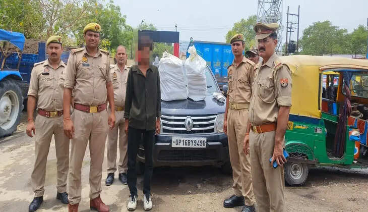 फर्जी नंबर प्लेट के सहारे हो रही थी गांजा तस्करी, बिहार का युवक गिरफ्तार​​​​​​​