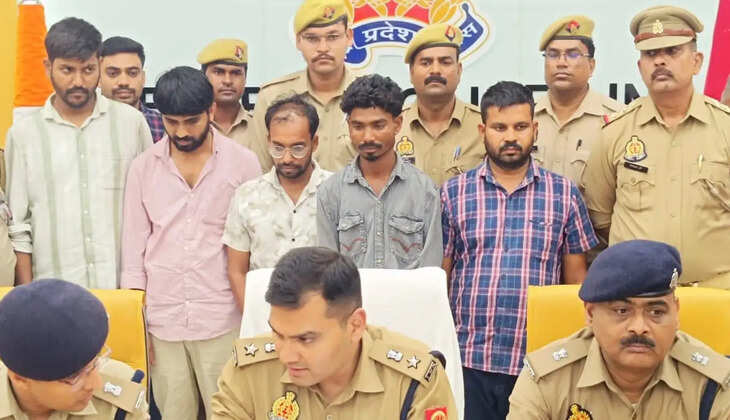 थार-क्रेटा से हो रही थी हेरोइन की तस्करी, सोनभद्र पुलिस ने छह तस्करों को दबोचा