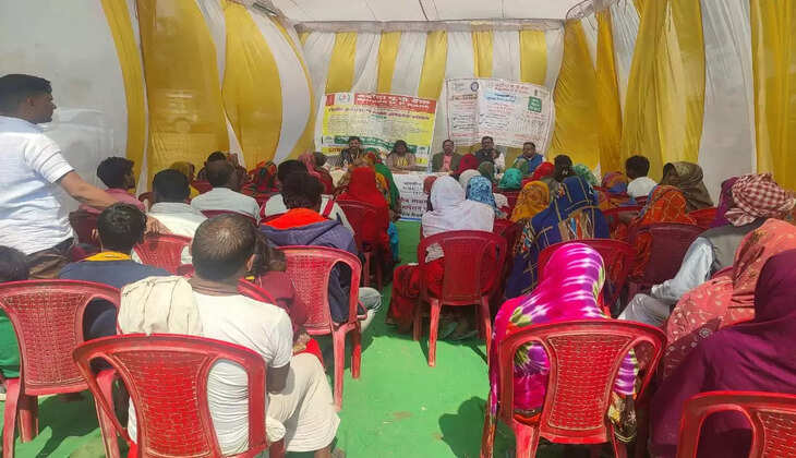 Literacy and awareness program organized by Baroda UP Bank in Chandauli