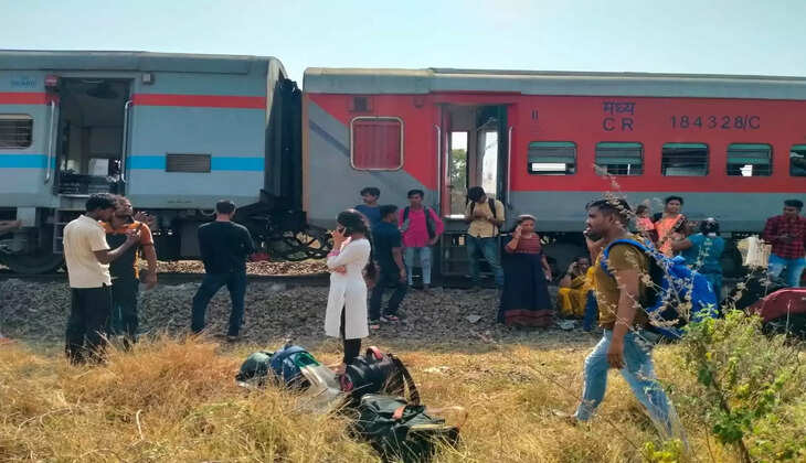पवन एक्सप्रेस में बड़ा हादसा, मुंबई से जयनगर जा रही 10 डिब्बे पटरी से उतरे, राहत बचाव कार्य जारी