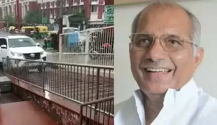 UP News: लेट हो रहे थे यूपी के मंत्री तो रेलवे प्लेटफार्म के अंदर ही घुसा दी अपनी कार