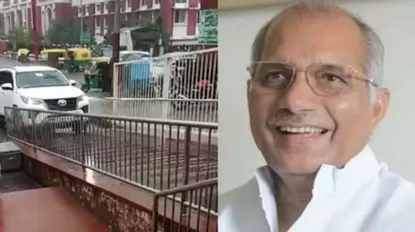 UP News: लेट हो रहे थे यूपी के मंत्री तो रेलवे प्लेटफार्म के अंदर ही घुसा दी अपनी कार