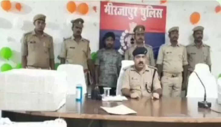 मिर्जापुर में 5.36 लाख का नशीला सिरप बरामद, वाराणसी से दवा के नाम पर लाकर करता था सप्लाई