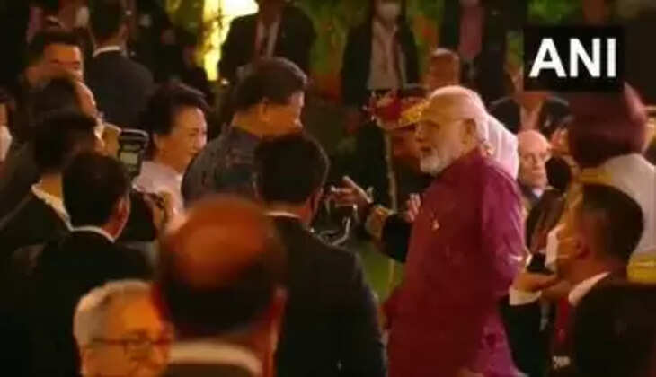 G20 में डिनर के दौरान हुई मुलाकात, गलवान झड़प के बाद पहली बार मिले मोदी और जिनपिंग