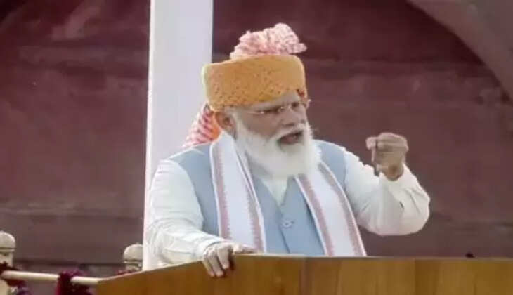 PM&nbsp; मोदी ने कहा कि आजादी की 75वीं वर्षगांठ के अवसर पर मनाया जा रहा जो &lsquo;अमृत महोत्सव जन आंदोलन का रूप ले रहा है