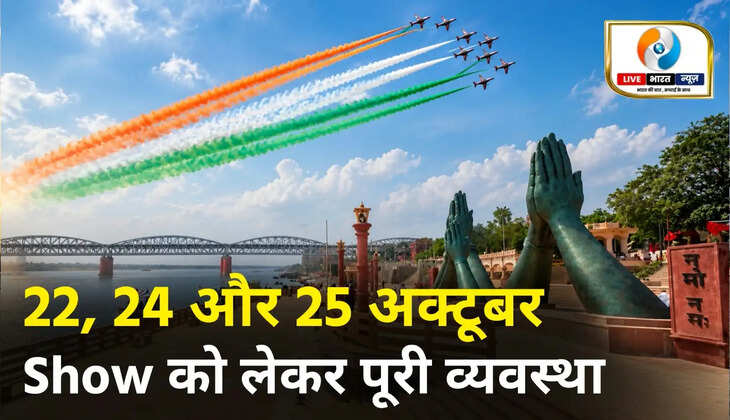 वाराणसी एयर शो 2026: गंगा के दोनों किनारों से दिखेगा वायुसेना का शौर्य, जानिए 22, 24 और 25 अक्टूबर की पूरी व्यवस्था