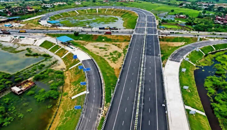 उद्घाटन के दो हफ्ते में एक्सप्रेसवे पर दरार, NHAI ने शुरू की सख्त कार्रवाई