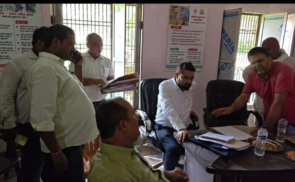 नरौली में मनरेगा कार्यों की दोबारा जांच, शिकायत पर घंटों चली पैमाइश