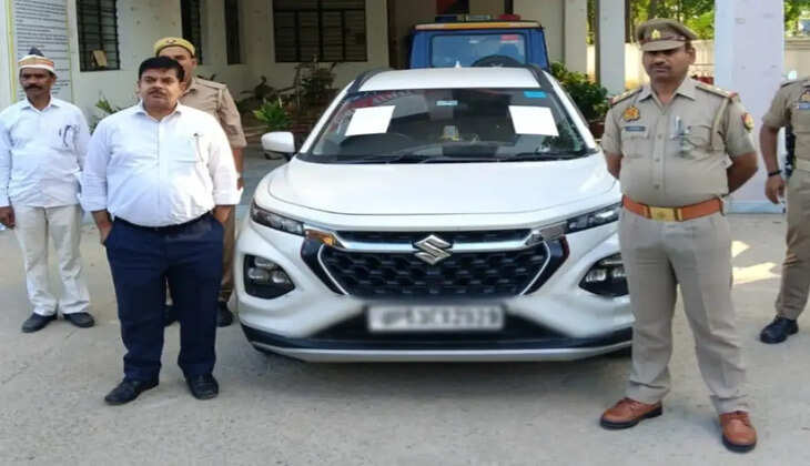 गैंगस्टर की आठ लाख से अधिक कीमत की चार पहिया वाहन कुर्क