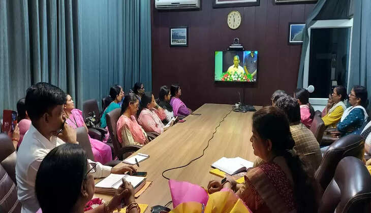 प्रयागराज: मुख्यमंत्री ने 199 नवनिर्मित आंगनबाड़ी केन्द्र भवनों का किया लोकार्पण