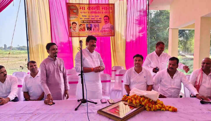 चंदौली के खेदाई नारायणपुर में श्रद्धा के साथ मनाया गया मां काली का धार्मिक उत्सव