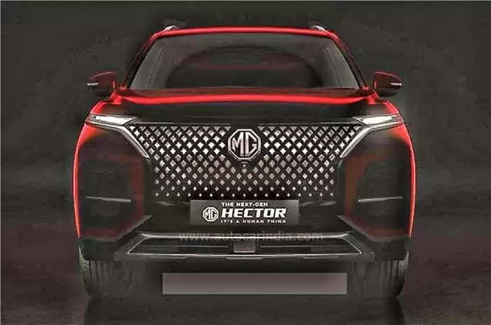 New MG Hector facelift: New model of SUV going to be launched in the car market, there was a stir as soon as the pictures were leaked