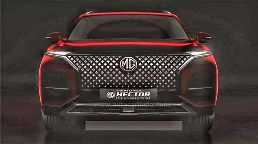 New MG Hector facelift: New model of SUV going to be launched in the car market, there was a stir as soon as the pictures were leaked