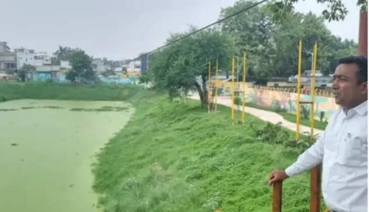Ayodhya News:&nbsp;डीएम ने संध्या सरोवर का किया निरीक्षण, पार्क में लैंड स्केपिंग को और बेहतर करने का निर्देश