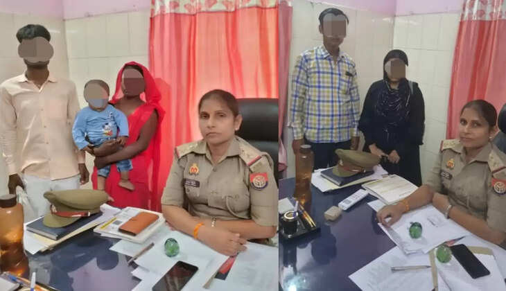 Chandauli News: चन्दौली में महिला थाने&nbsp;के अथक प्रयास से अलग-अलग रह रहे 2 दम्पत्ति पुनः एक साथ रहने को हुए राजी