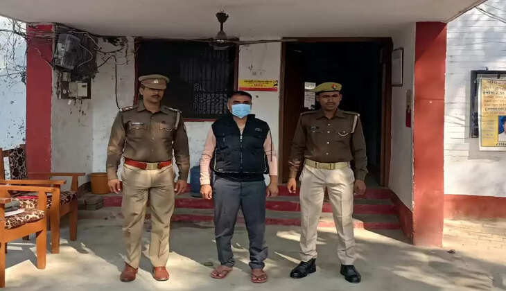 हत्या के आरोप में अभियुक्त हुआ गिरफ्तार&nbsp;