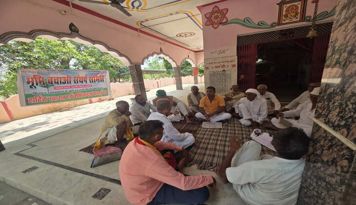 विंध्य एक्सप्रेसवे के लिए उपजाऊ जमीन अधिग्रहण का विरोध, किसानों ने आंदोलन का किया ऐलान