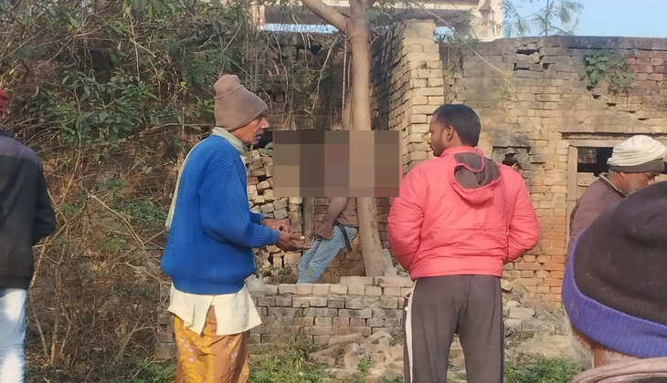 Gorakhpur News:&nbsp;पेड़ की डाली में फंदे से लटका मिला युवक का शव