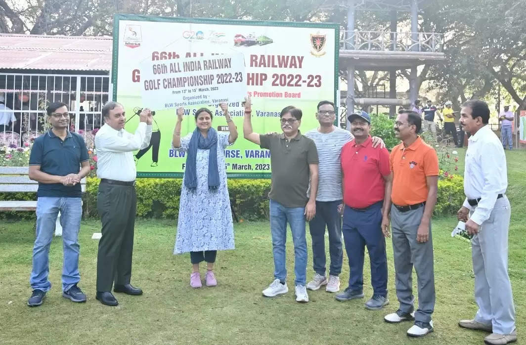 Varanasi News: बरेका में 66वीं अखिल भारतीय रेलवे गोल्फ प्रतियोगिता का हुआ भव्य शुभारंभ