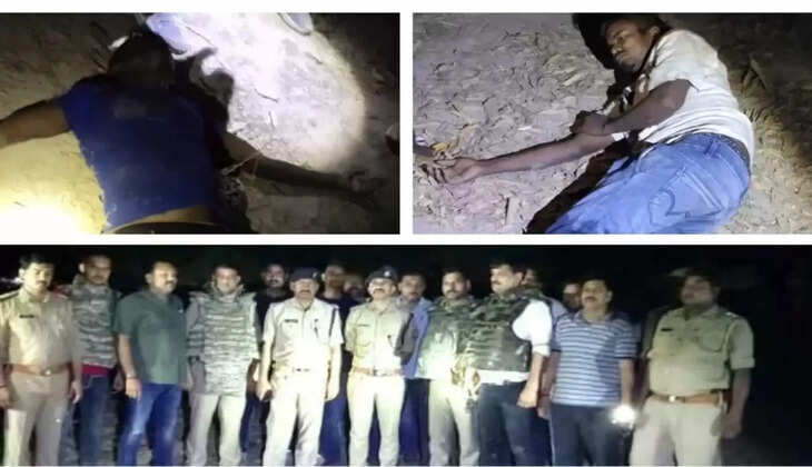 प्रयागराज में गोहरी थरवई सामूहिक हत्याकांड के आरोपियों से पुलिस की मुठभेड़, सात गिरफ्तार