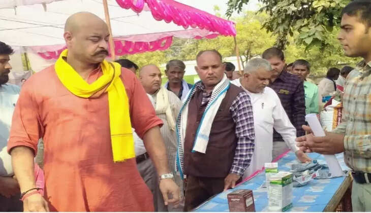 शिवगढ़&nbsp;में आयोजित हुआ विकासखंड स्तरीय कृषि निवेश मेला, मुख्य अतिथि कुंवर हनुमंत प्रताप सिंह रहे मौजूद