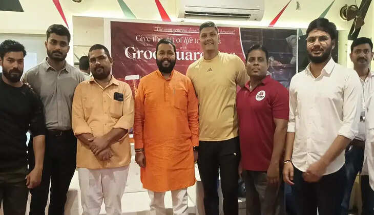 बॉब जिम में ग्रूट गार्जियन एनजीओ द्वारा ब्लड डोनेशन ड्राइव का आयोजन