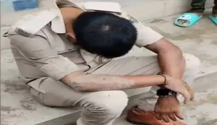 शराबबंदी की सख्ती के बीच पुलिसकर्मी ही निकला शराबी, विभागीय कार्रवाई शुरू