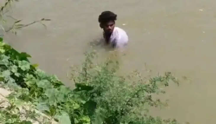 चंदौली में नहर में डूबा 12 वर्षीय बालक, दोस्त के सामने हुआ हादसा! NDRF टीम का इंतजार